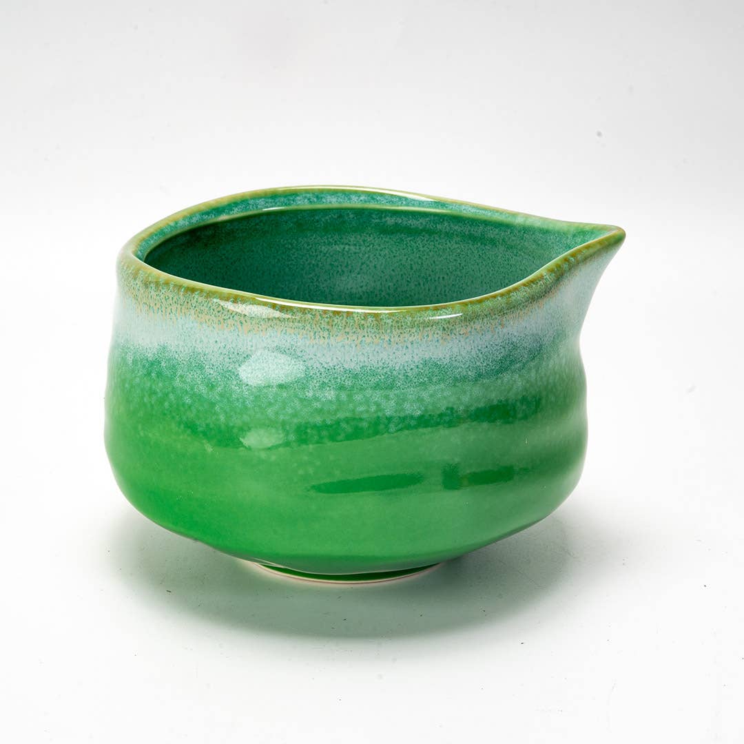 Urban Tokyo Matcha Set 20oz Porcelain Latte Bowl with Whisk and Scoop Green (1/16)