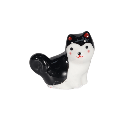 Urban Tokyo Shiba Inu Porcelain Chopsticks Rest 1.75"L (12/288)