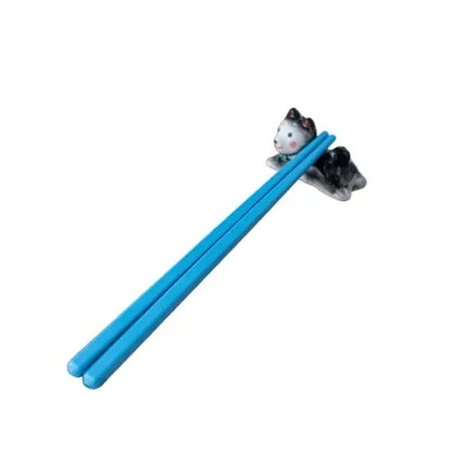 Urban Tokyo Shiba Inu Porcelain Chopsticks Rest 2"L