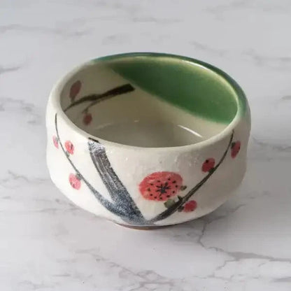 Urban Tokyo Tea & Tea Sets Ume Plum Blossoms Mini Matcha Bowl 8oz