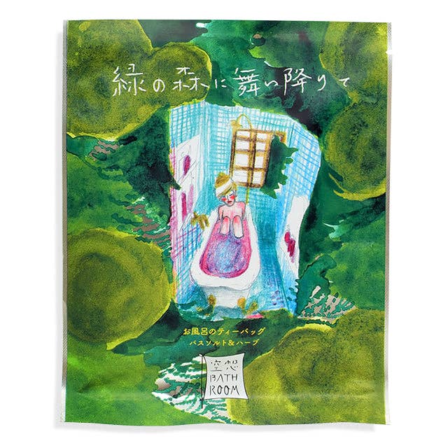 wagumi Green Forest Landing Kuusou Dream Bathroom Bath Bag