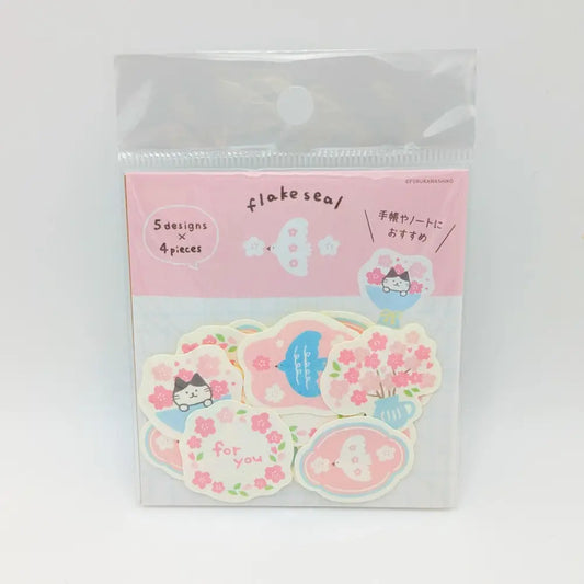 Washi Stickers - Sakura Kitties - Decorative Stickers