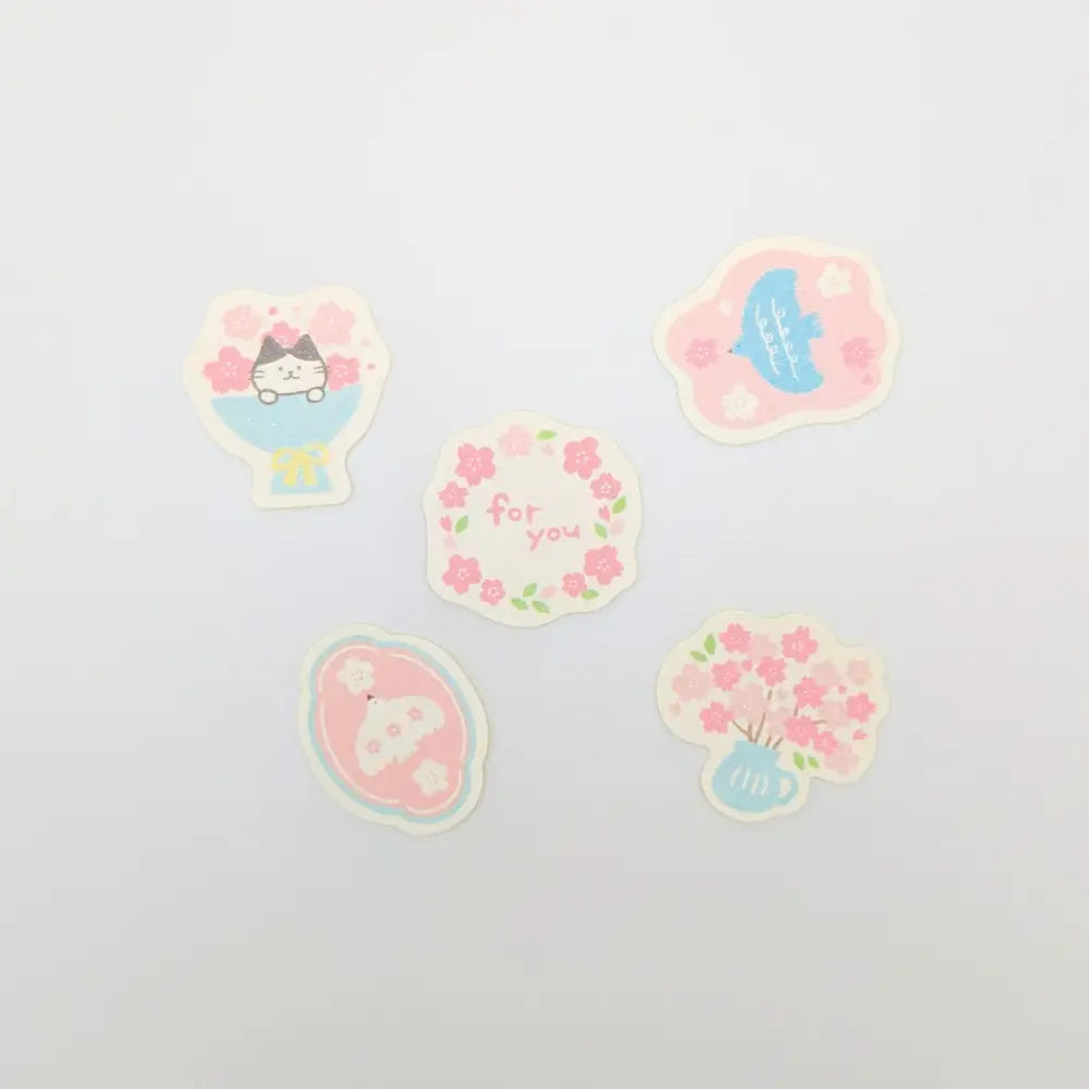 Washi Stickers - Sakura Kitties - Decorative Stickers