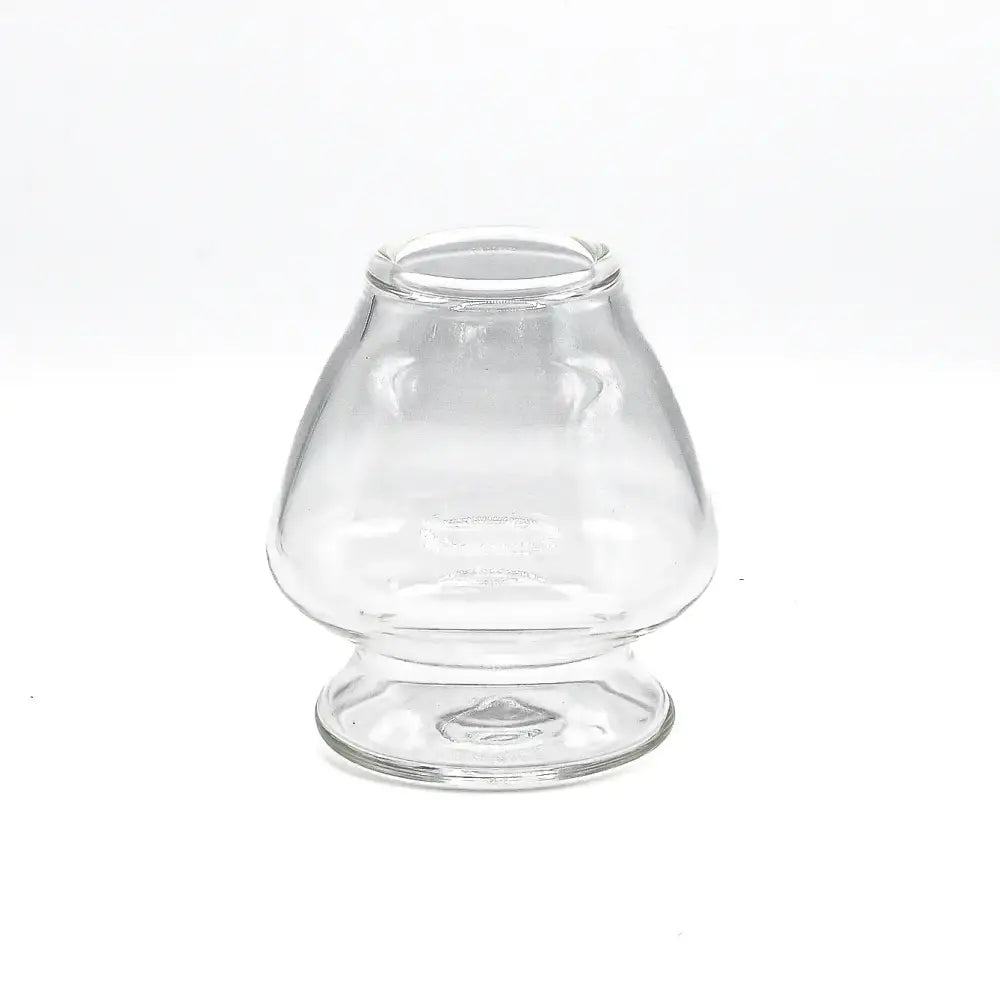 White Matcha Whisk Holder (Ceramic Chasen Holder) 3x2.5 in - Clear