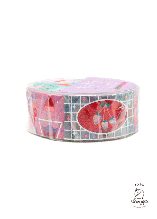 WORLD CRAFT CO.,LTD. Washi Tape World Craft Washi Tape - Strawberry