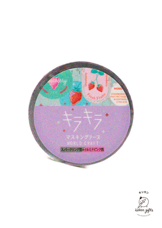 WORLD CRAFT CO.,LTD. Washi Tape World Craft Washi Tape - Strawberry