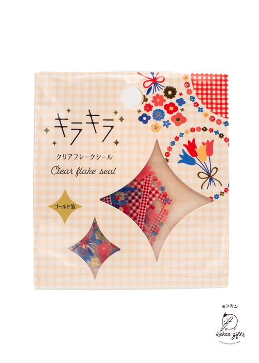 WORLD CRAFT CO.,LTD. World Craft - Clear Flake Seal - Bouquet