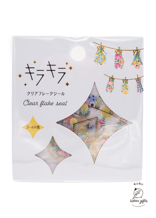 WORLD CRAFT CO.,LTD. World Craft - Clear Flake Seal - Dried Flowers