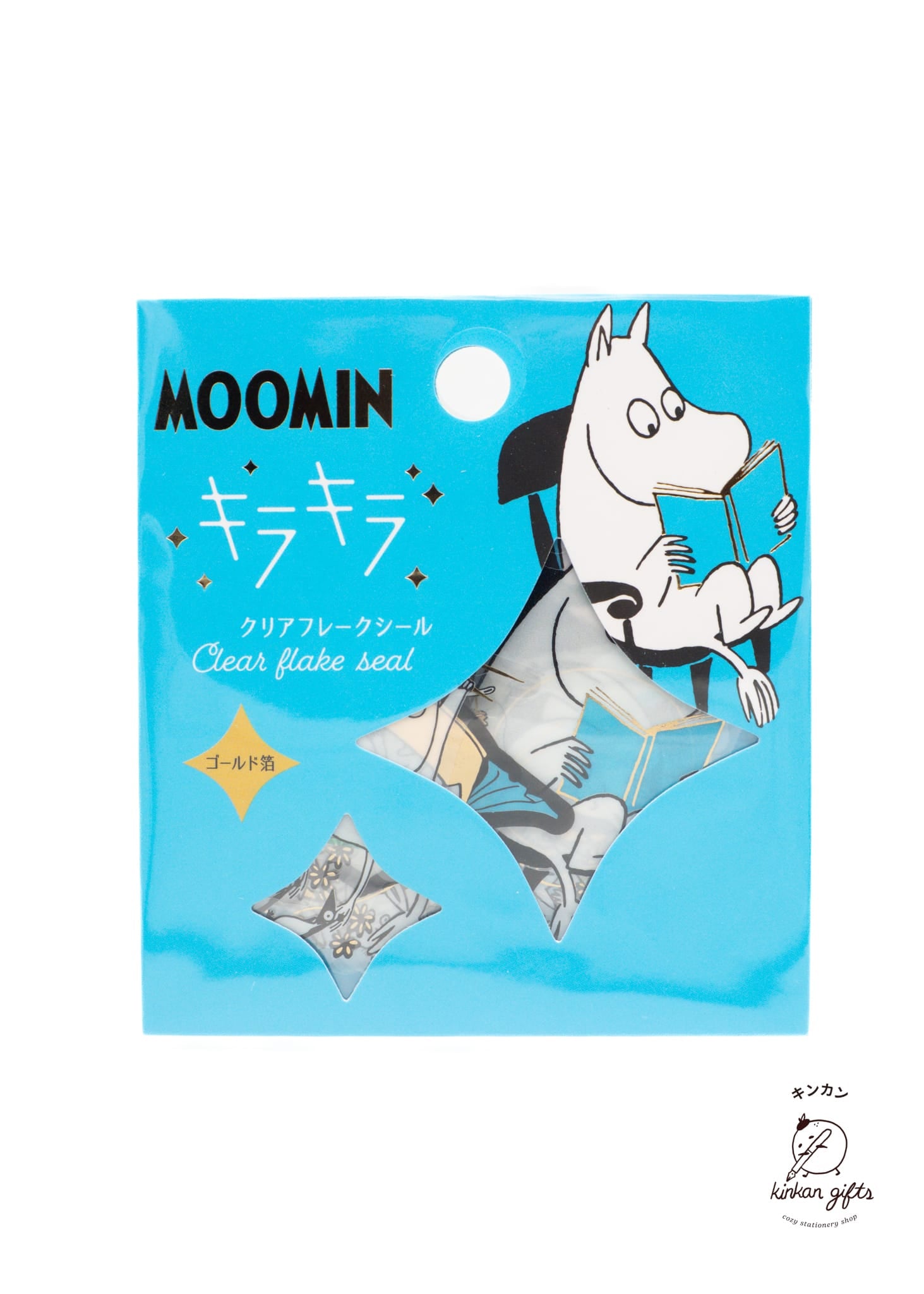 WORLD CRAFT CO.,LTD. World Craft - Clear Flake Seal - Moomin - Life