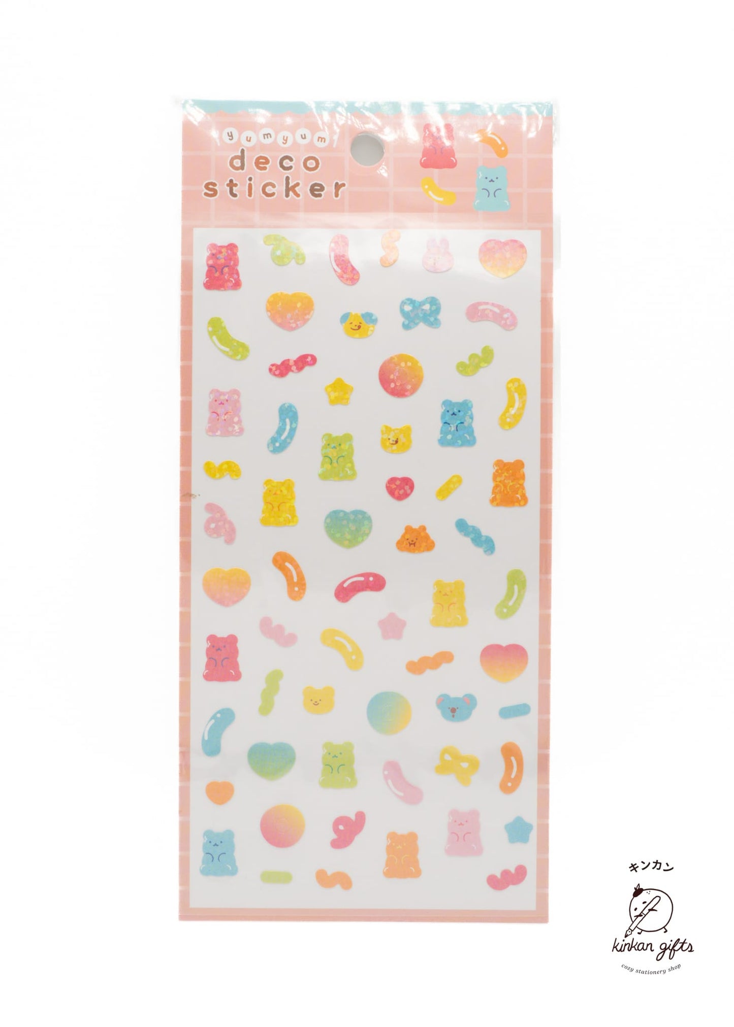 WORLD CRAFT CO.,LTD. World Craft Sticker Sheet - Candy