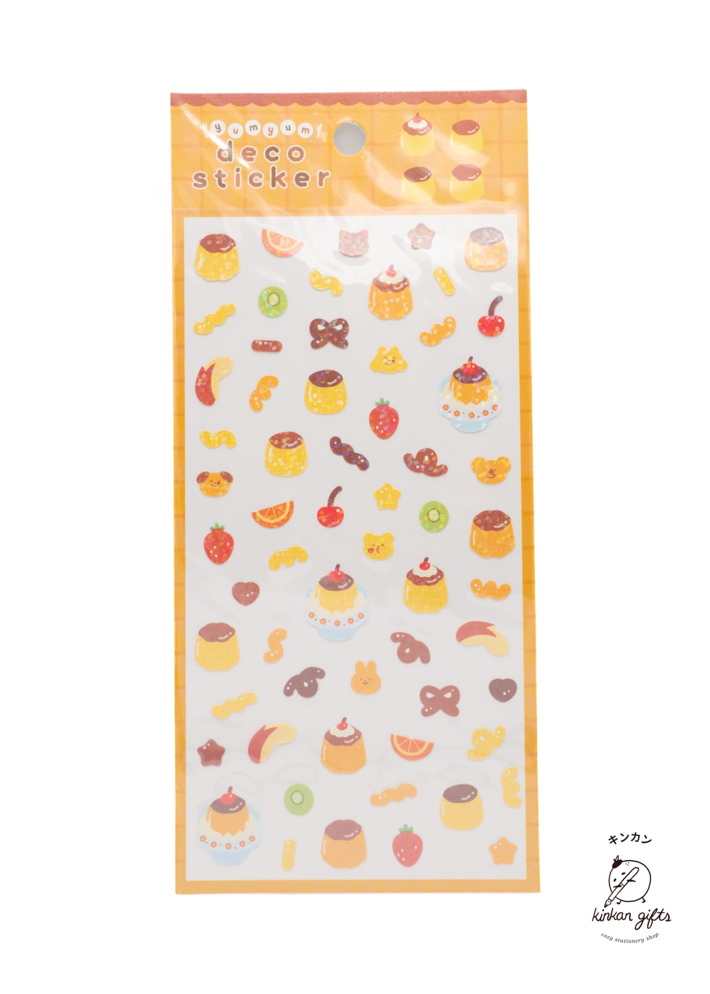 WORLD CRAFT CO.,LTD. World Craft Sticker Sheet - Pudding