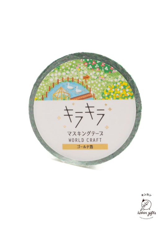 WORLD CRAFT CO.,LTD. World Craft Washi Tape - Flower Garden