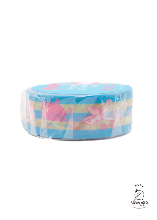 WORLD CRAFT CO.,LTD. World Craft Washi Tape - Moomin - Blue Little My