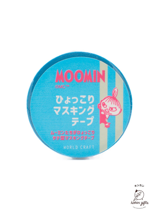 WORLD CRAFT CO.,LTD. World Craft Washi Tape - Moomin - Blue Little My