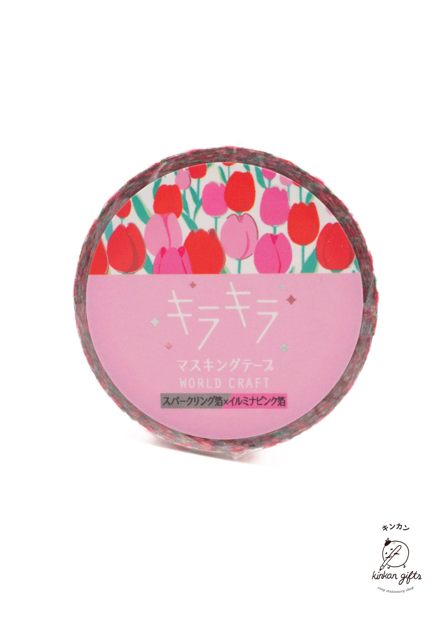 WORLD CRAFT CO.,LTD. World Craft Washi Tape - Tulip