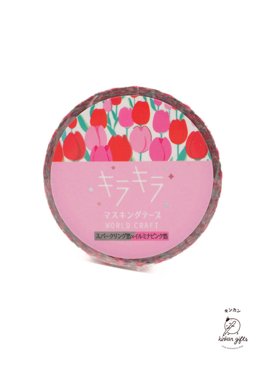 WORLD CRAFT CO.,LTD. World Craft Washi Tape - Tulip