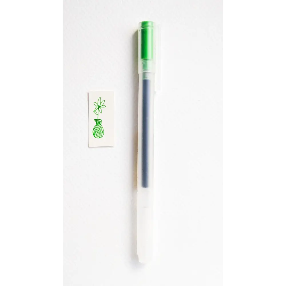 XIZE SH - Muji ’Dupe’ Colored Gel Pens -.5mm - Light Green - pens