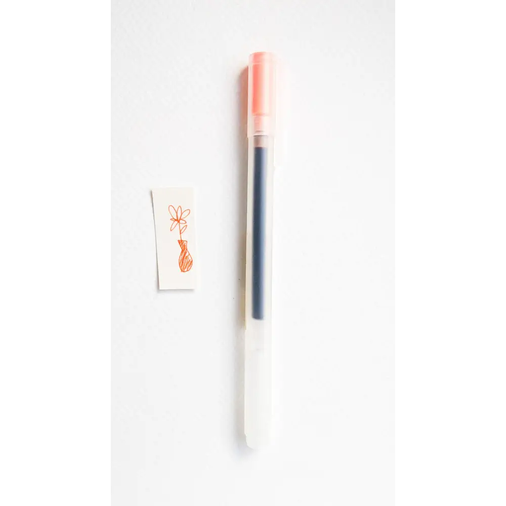 XIZE SH - Muji ’Dupe’ Colored Gel Pens -.5mm - Light Orange - pens