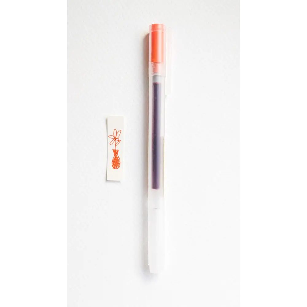 XIZE SH - Muji ’Dupe’ Colored Gel Pens -.5mm - Orange - pens