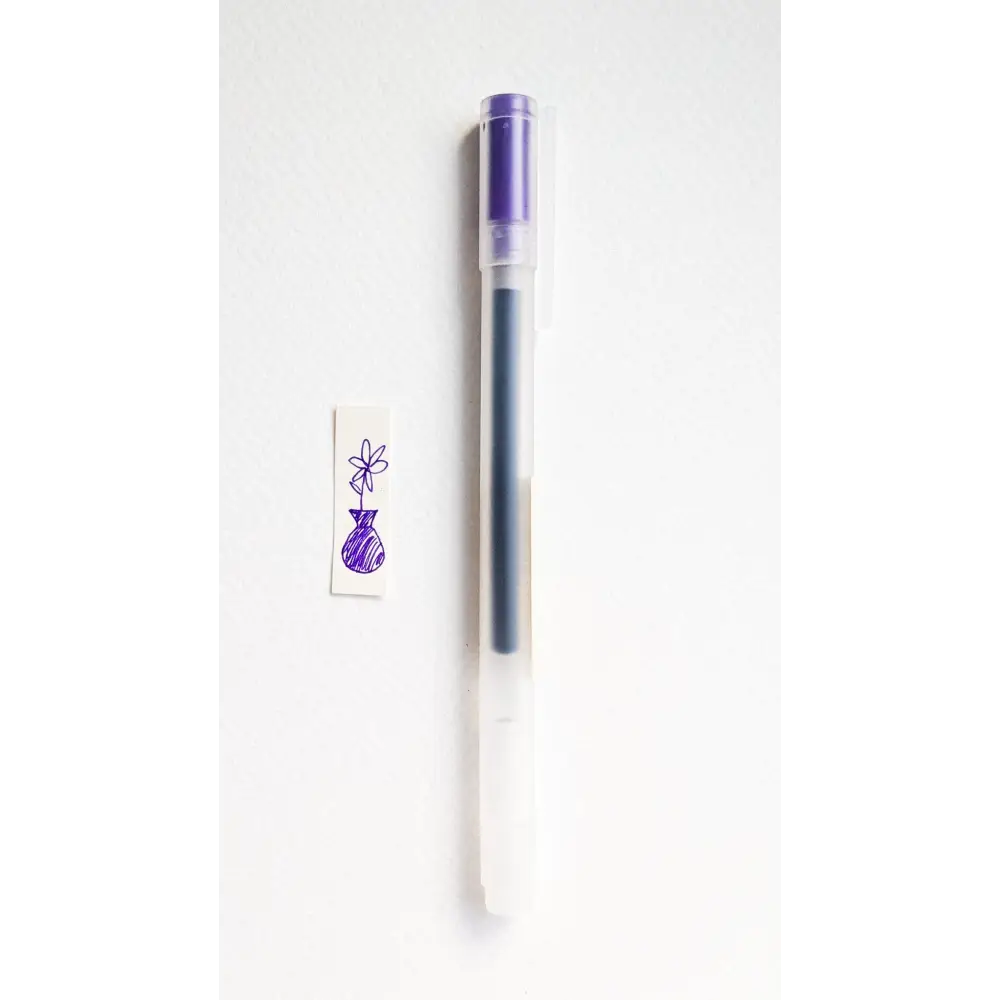 XIZE SH - Muji ’Dupe’ Colored Gel Pens -.5mm - Purple - pens