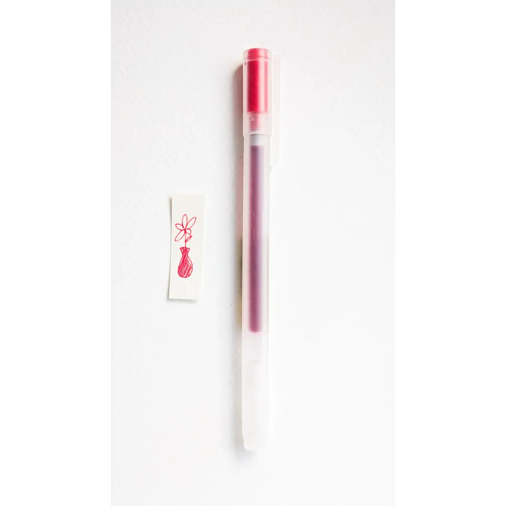 XIZE SH - Muji ’Dupe’ Colored Gel Pens -.5mm - Red - pens