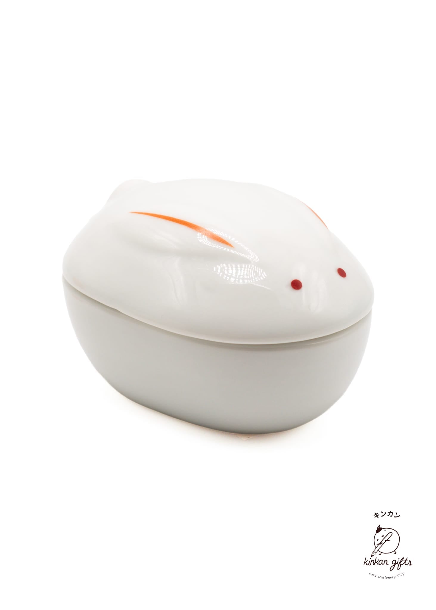 YAMACOH CO., LTD. Bowls, Plates & Dishes White Rabbit Youbi - Ceramic Mini-sized Delicacy Box