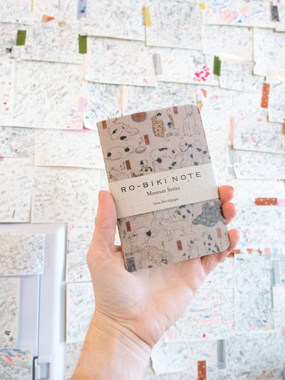 YAMAMOTO PAPER Notebooks & Notepads Museum Series RO-BIKI NOTE - Cat Design