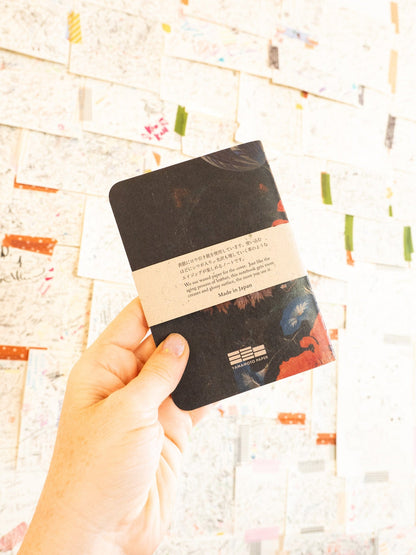 YAMAMOTO PAPER Notebooks & Notepads Museum Series RO-BIKI NOTE - Flowers