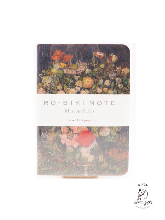 YAMAMOTO PAPER RO-BIKI NOTE MUSEUM SERIES BOUQUET OF FLOWERS