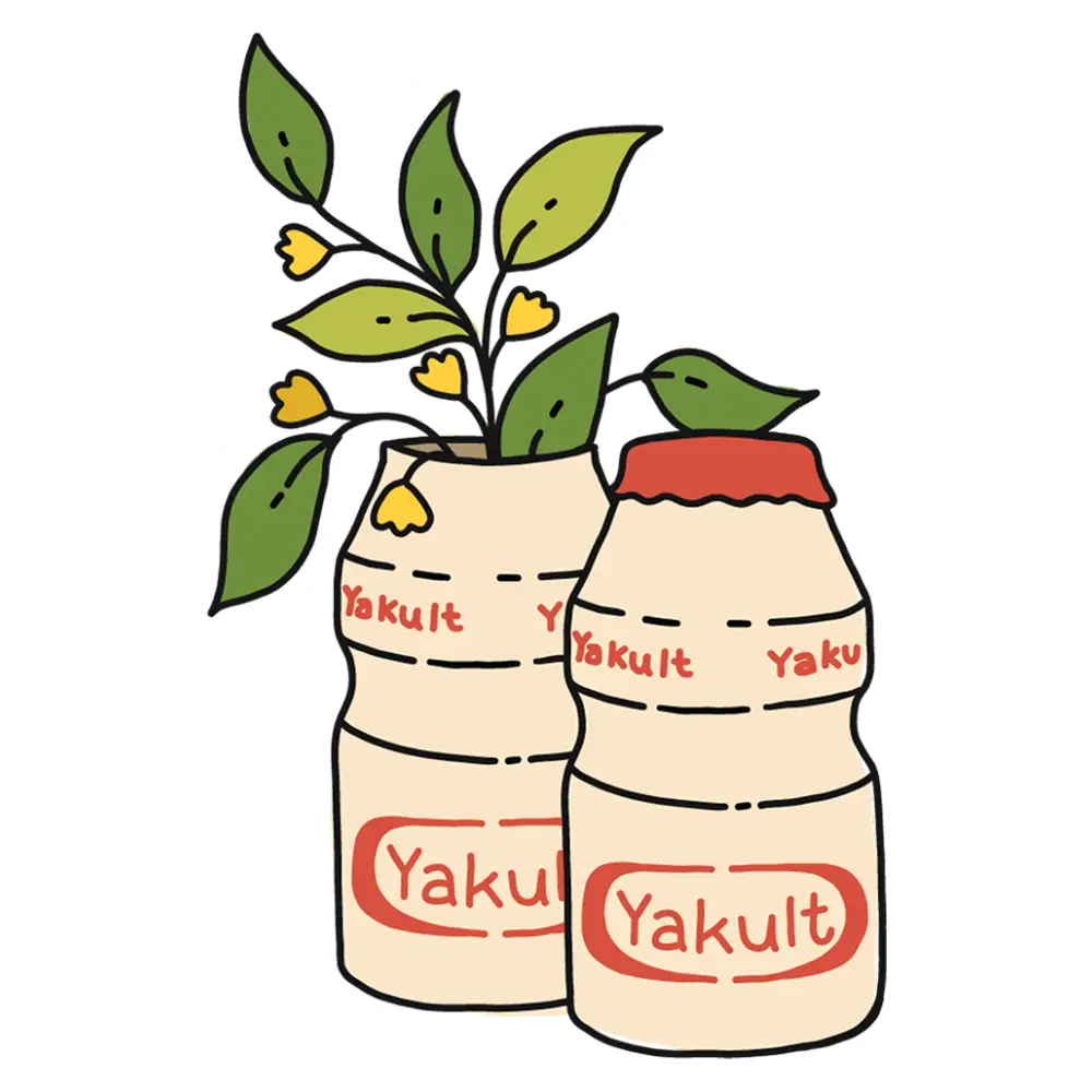 Yogurt Drink Sticker - decorative stickers