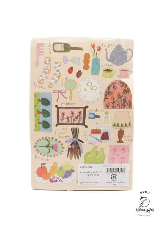 YURU LOG My Life Yuru Log Notebook B6 My Life