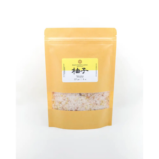 Beauty secrets of Japan Yuzu Himalayan Pink Bath Salts (8 oz)