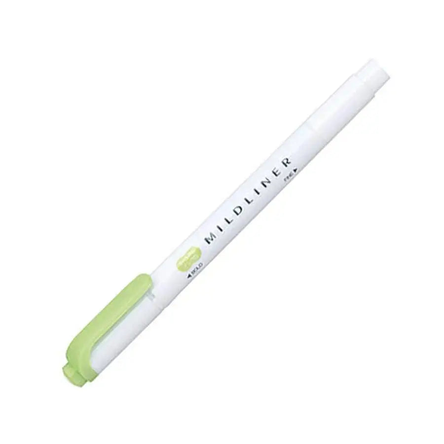 【Japanese Stationery】ZEBRA Mild liner Highlighter & Marker - GREEN