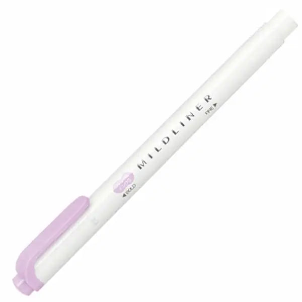 【Japanese Stationery】ZEBRA Mild liner Highlighter & Marker - LILAC