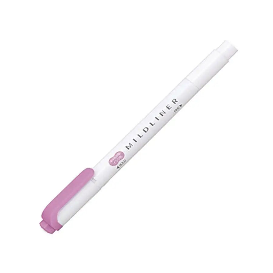 【Japanese Stationery】ZEBRA Mild liner Highlighter & Marker - MAGENTA