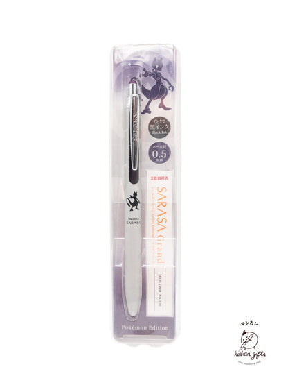 Zebra Pens Mewtwo Sarasa x Pokemon Sarasa Grand Gel Pen 0.5mm