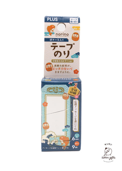 Zoomy BUNGU Blue [PLUS] Norino Glue Tape with Paper Case - Inbound