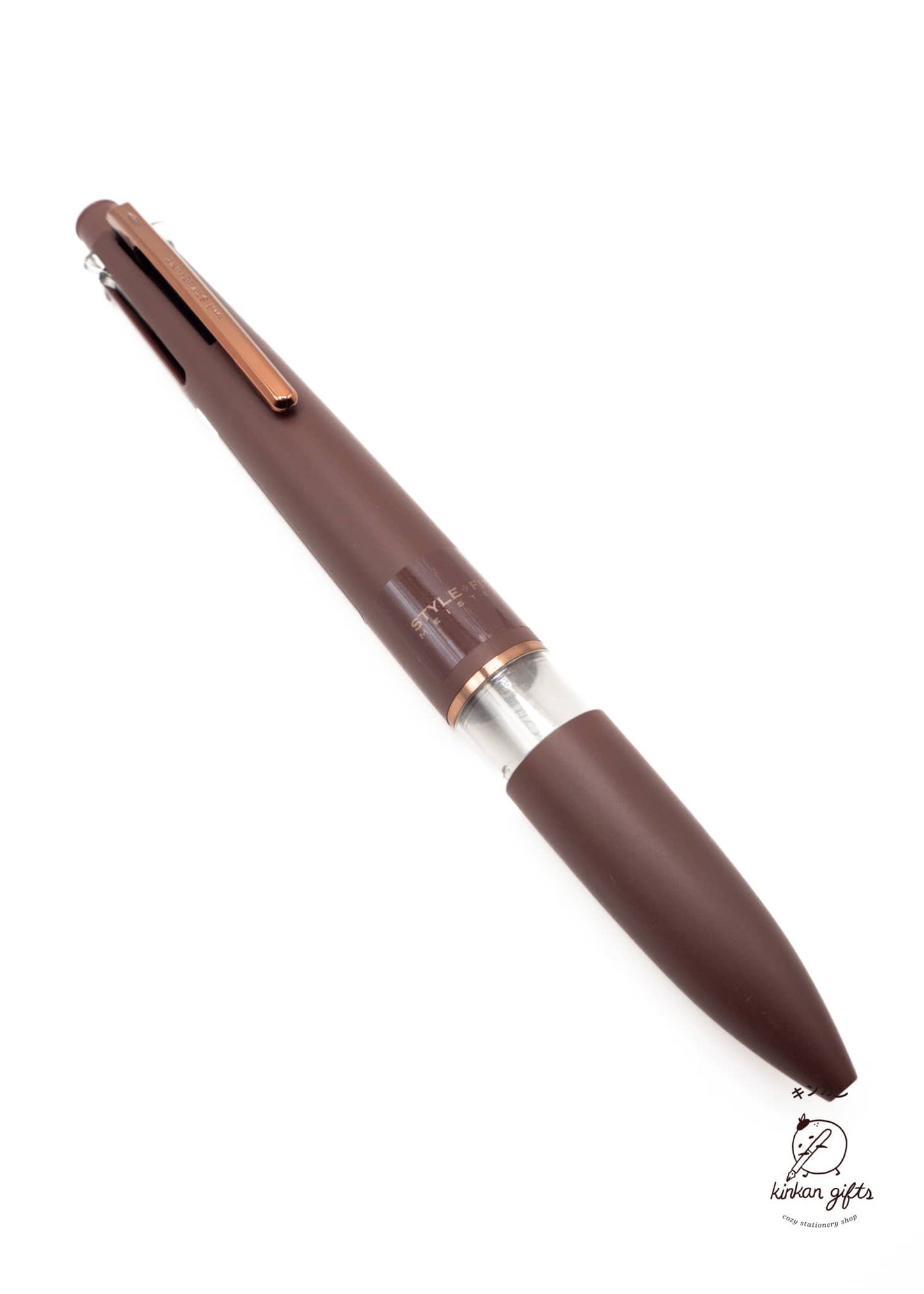Zoomy BUNGU Brown Mitsubishi Pencil Gel Pen Style Fit Mister 5-colors
