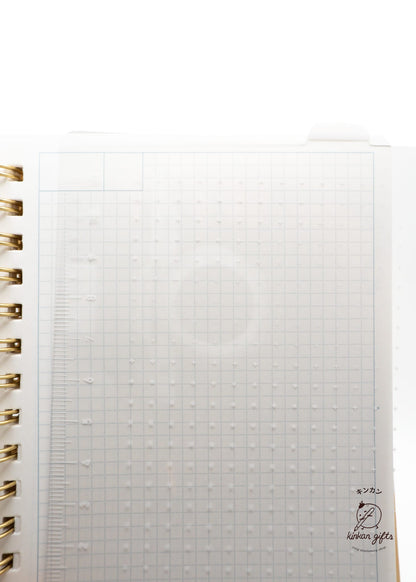 Zoomy BUNGU Notebooks & Notepads KINGJIM Notebook - Hitotoki Ring Notebook