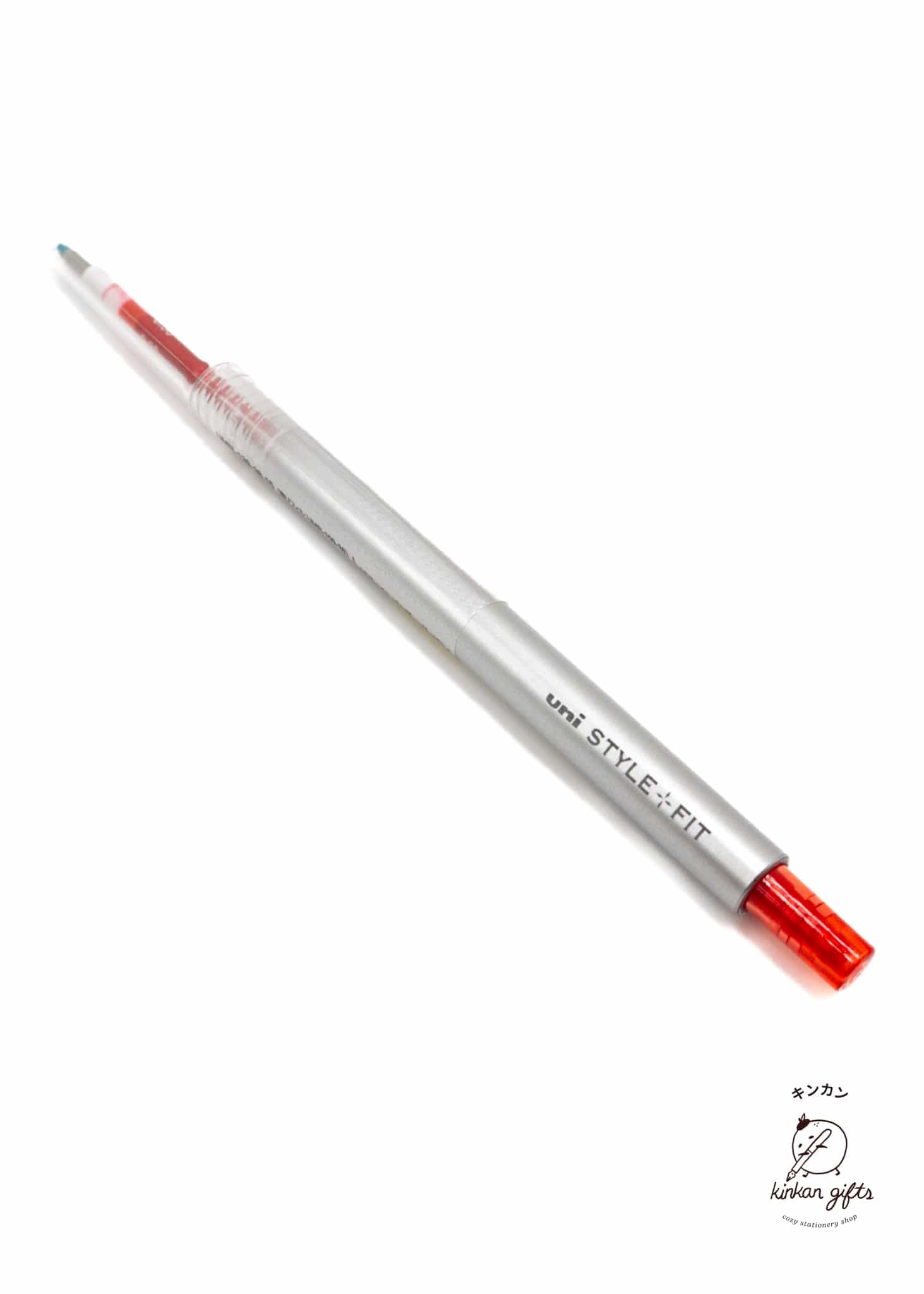Zoomy BUNGU Pens Red Uni Style Fit Single Color Slim Gel Pen - 0.38 mm