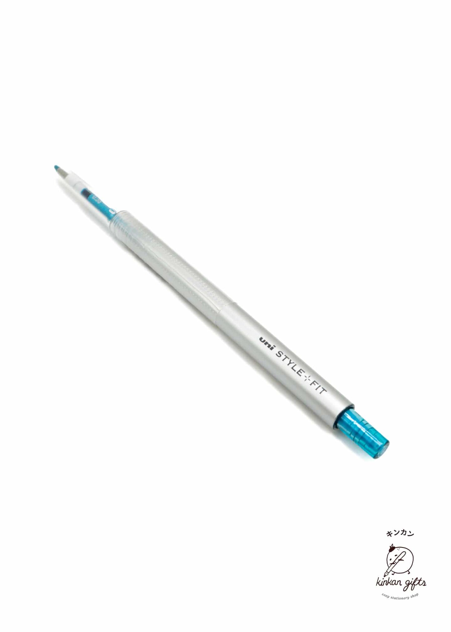 Zoomy BUNGU Pens Sky Blue Uni Style Fit Single Color Slim Gel Pen - 0.38 mm