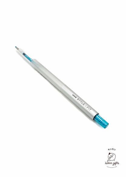 Zoomy BUNGU Pens Sky Blue Uni Style Fit Single Color Slim Gel Pen - 0.38 mm